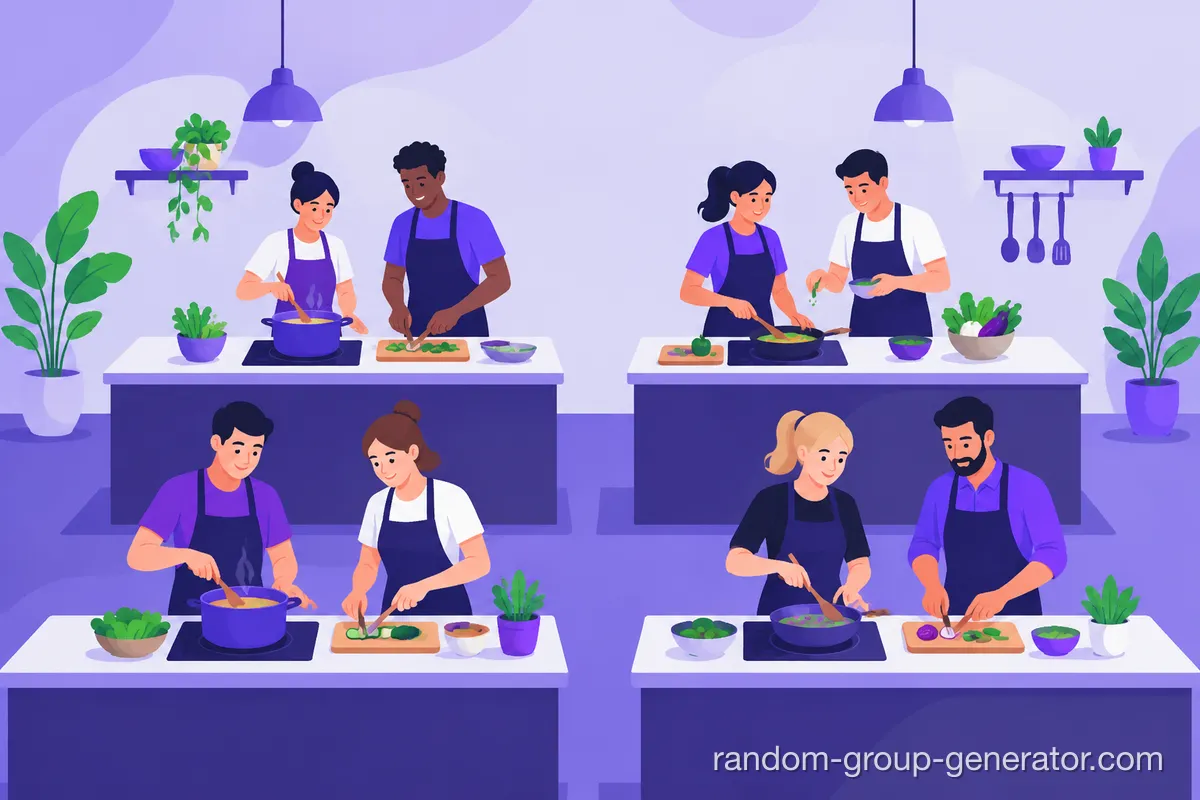 Cooking Class Stations