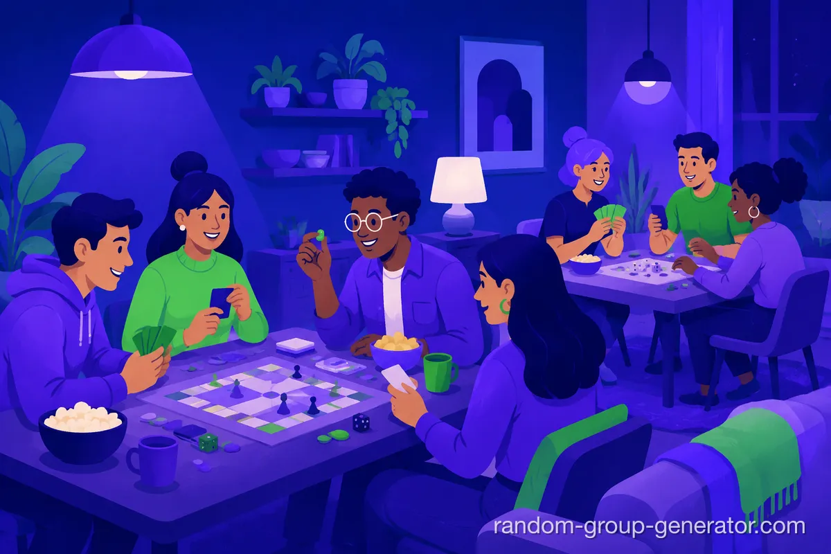 Board Game Night Tables